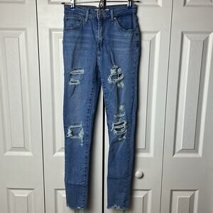 Levi’s 721 High Rise Skinny Jeans Blue 25